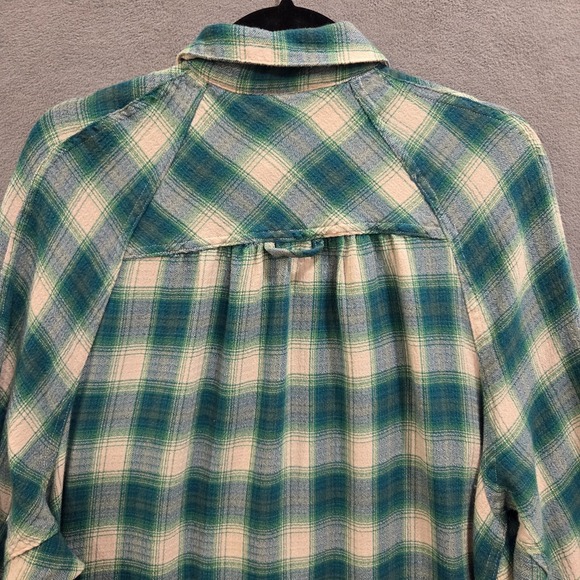 BDG Urban Outfitters Plaid Flannel Button Up Shirt Women's Size M Casual Classic - Picture 5 of 14